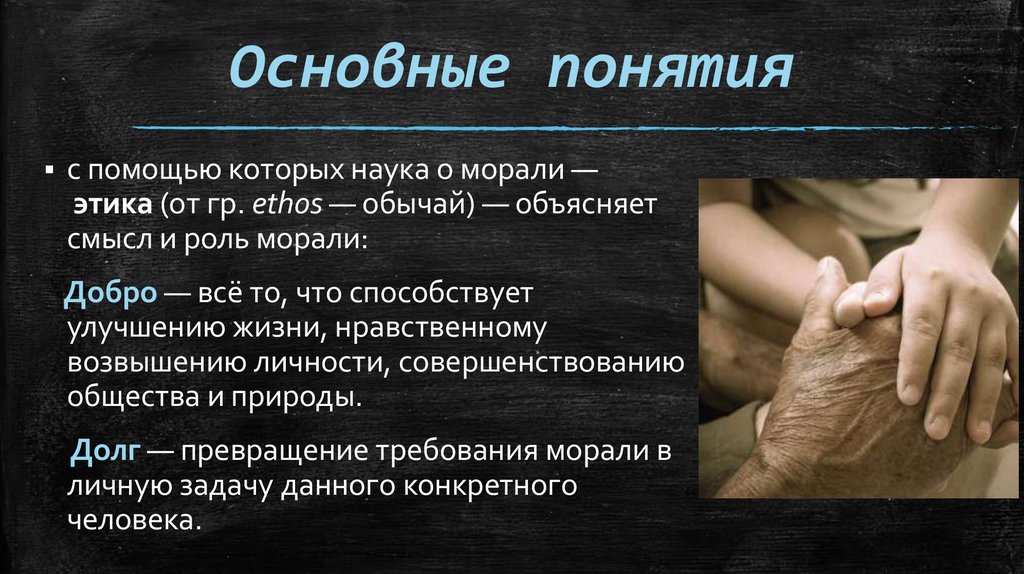 Основные понятия