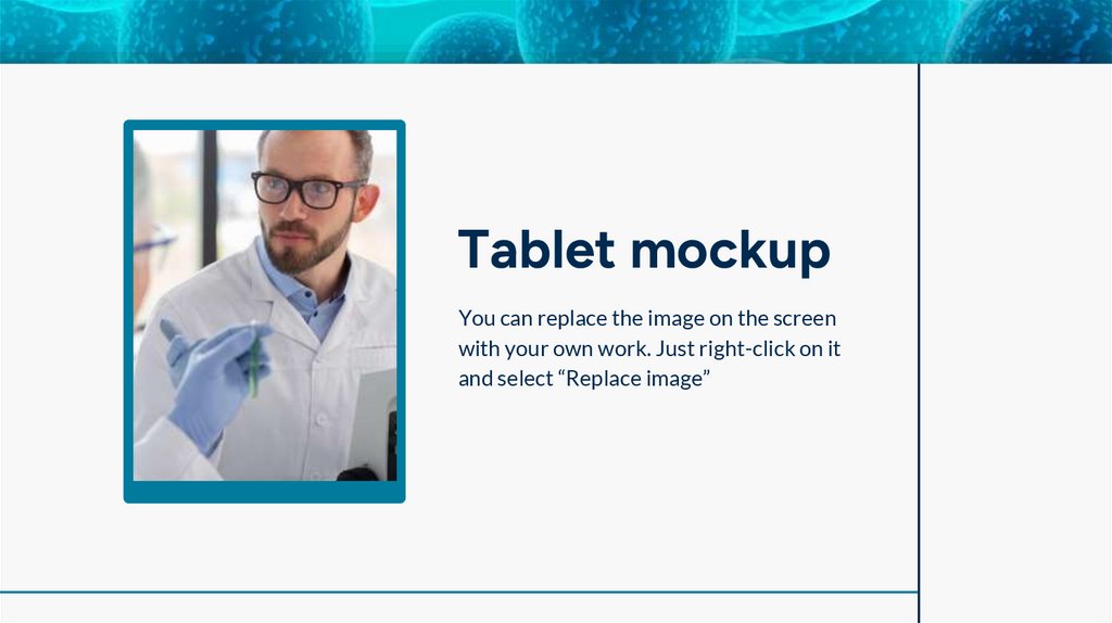 Tablet mockup