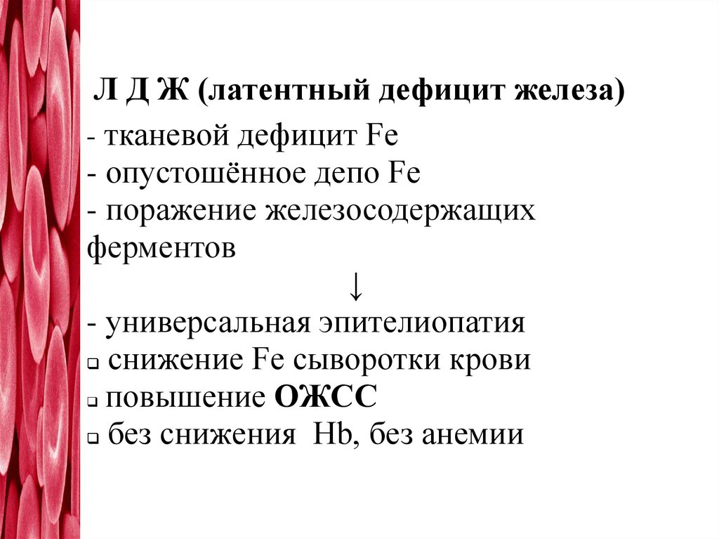 Обмен железа: