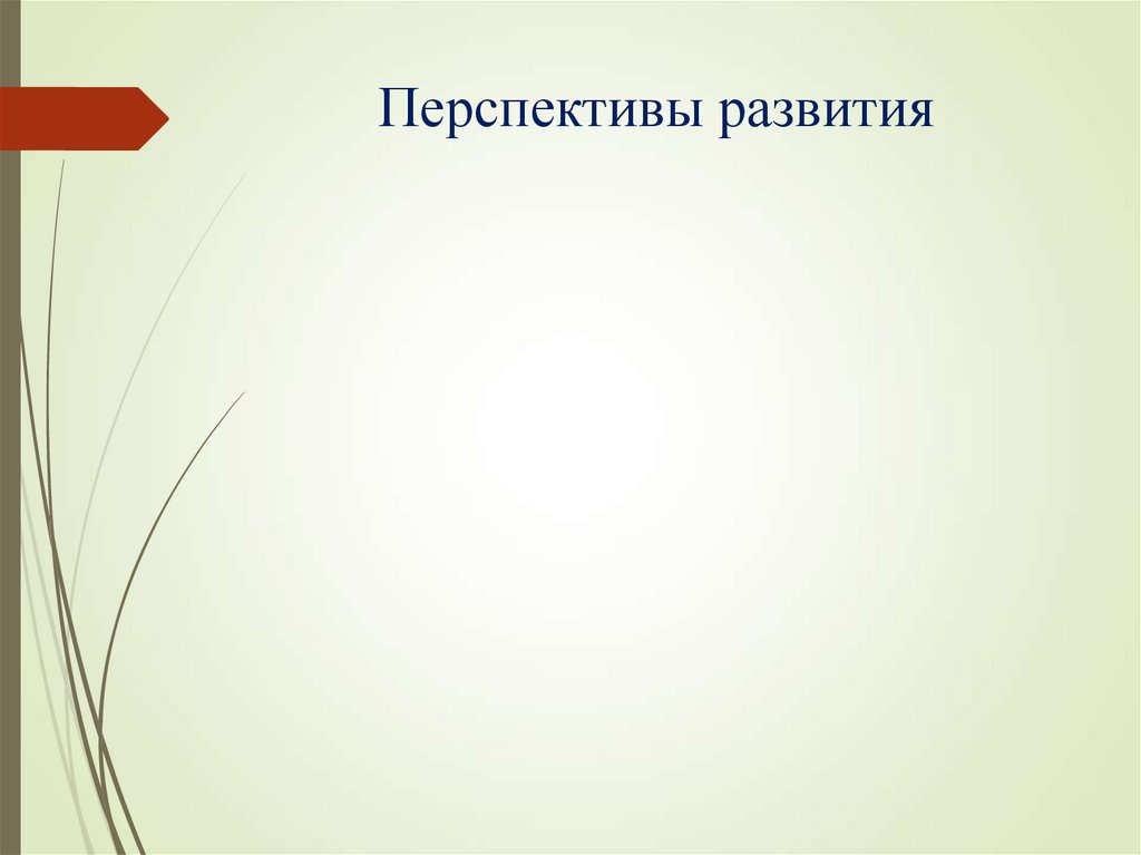 Перспективы развития