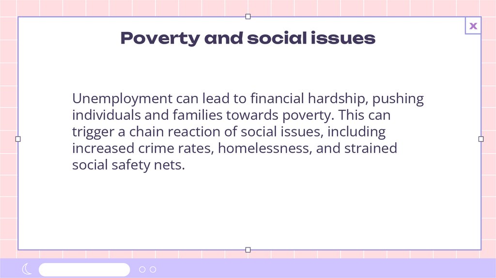 Poverty and social issues