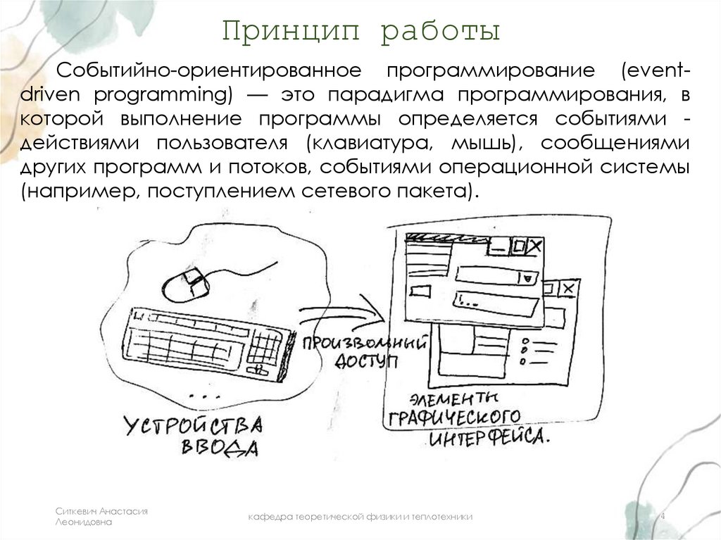 Принцип работы