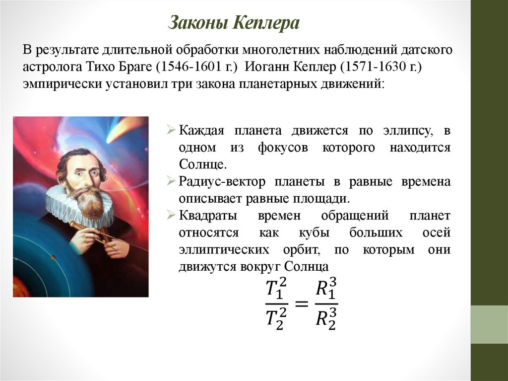 Законы Кеплера