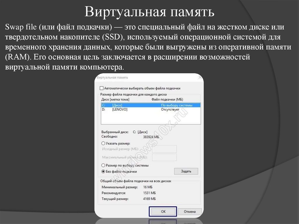 Виртуальная память