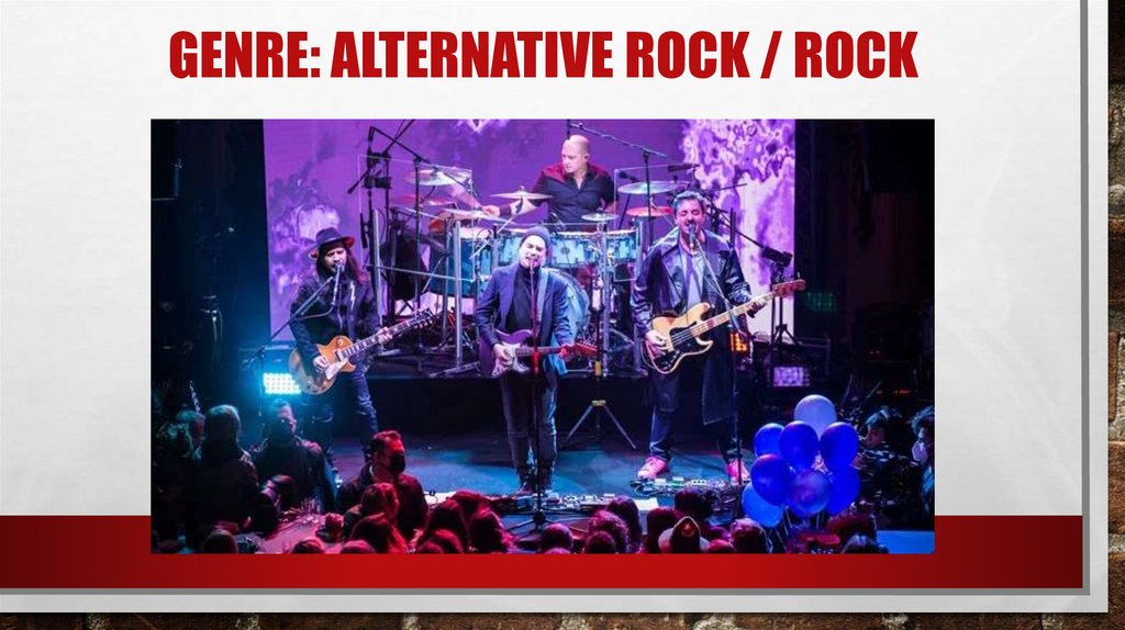 Genre: Alternative Rock / Rock