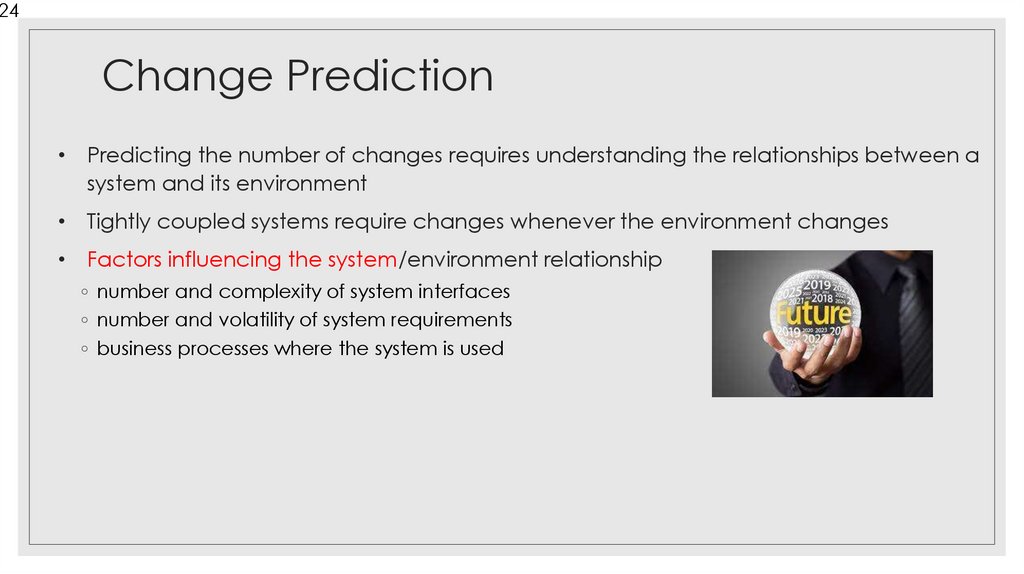Change Prediction
