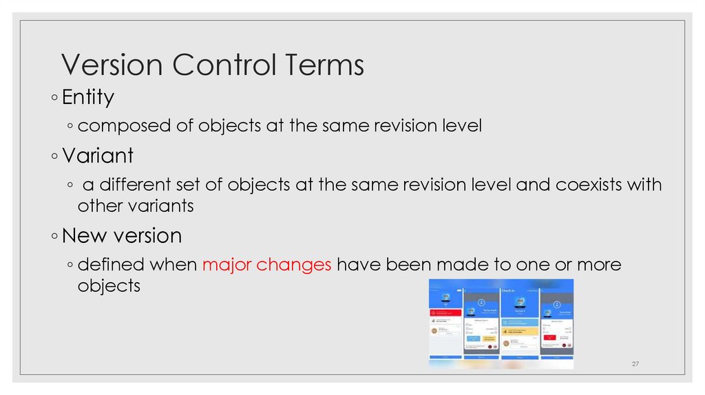 Version Control Terms
