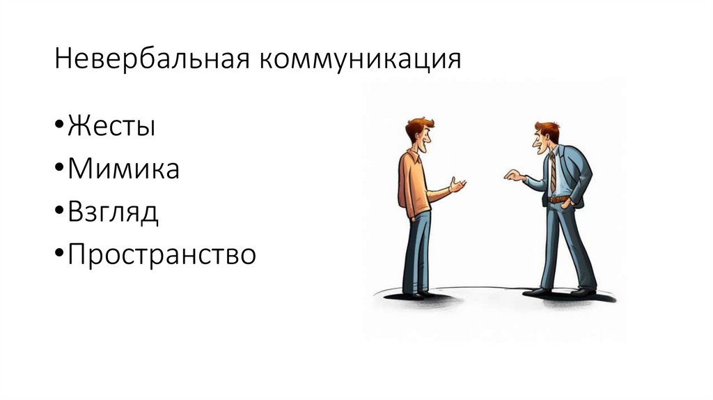 Невербальная коммуникация