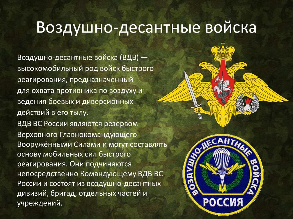 Воздушно-десантные войска