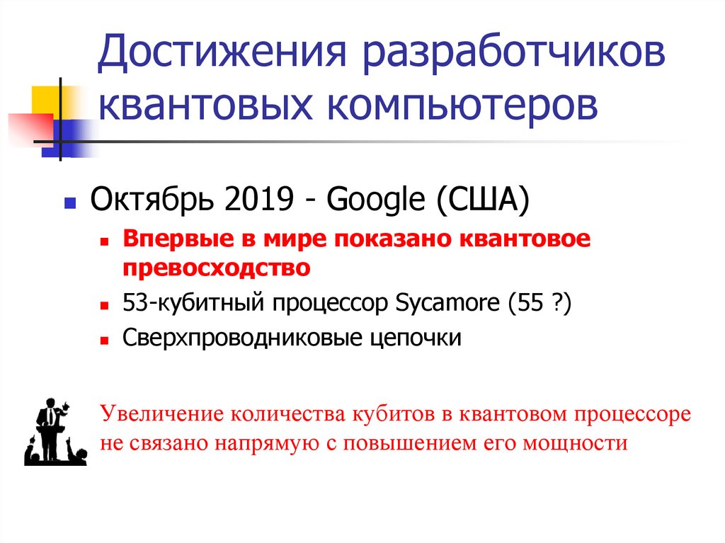 Достижения разработчиков квантовых компьютеров