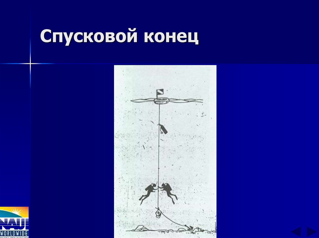 Спусковой конец