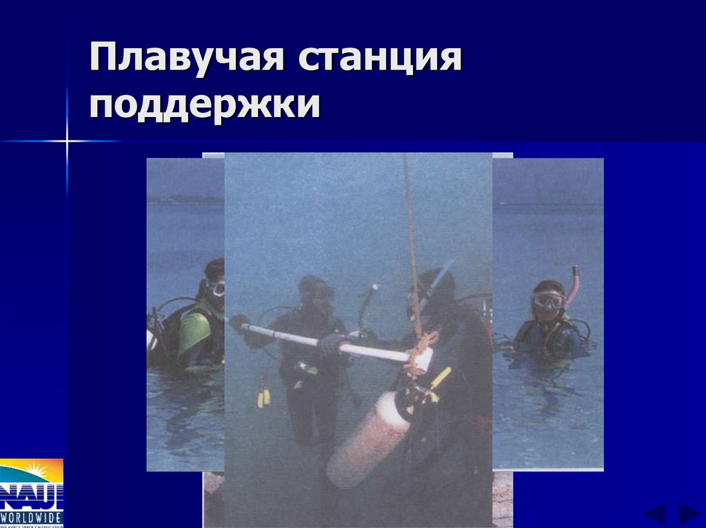 Плавучая станция поддержки