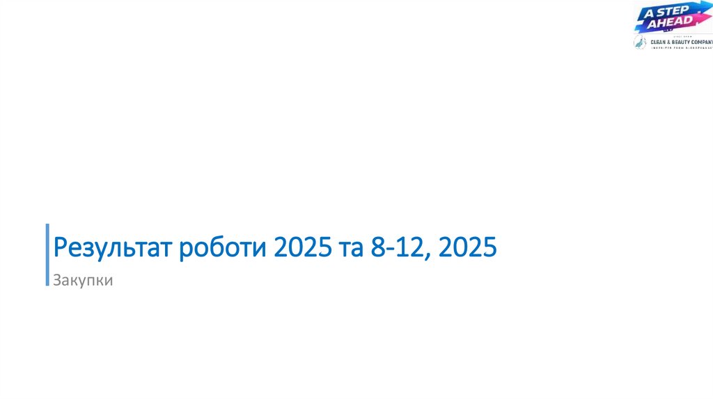 Результат роботи 2025 та 8-12, 2025