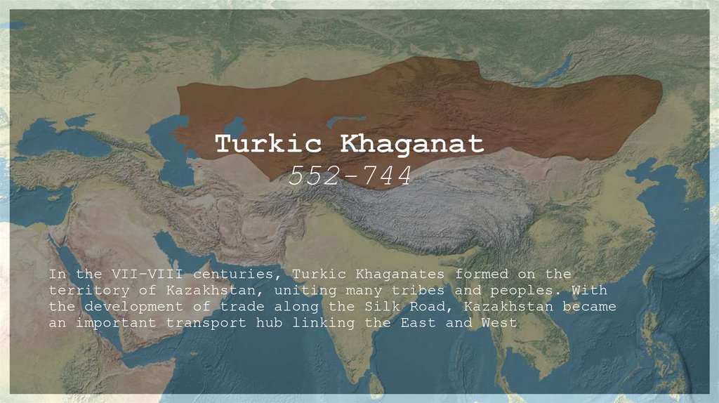 Turkic Khaganat 552-744