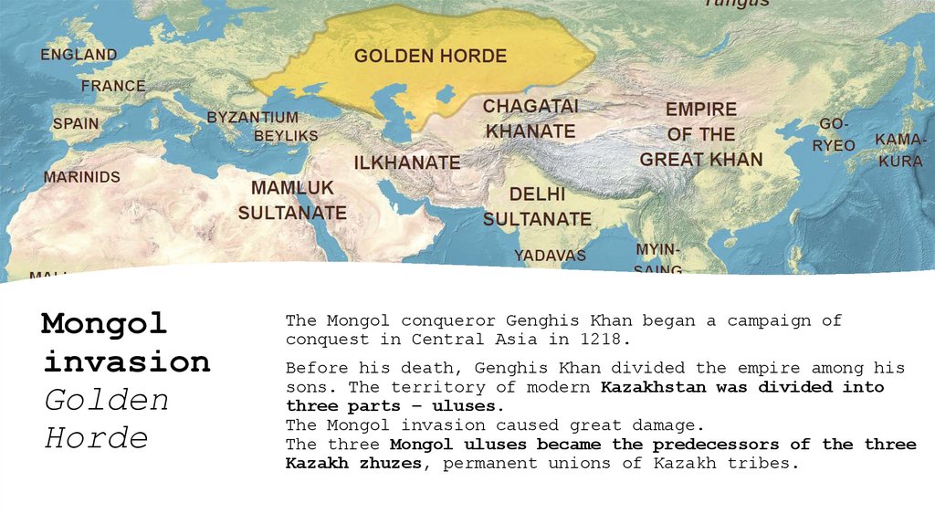 Mongol invasion Golden Horde