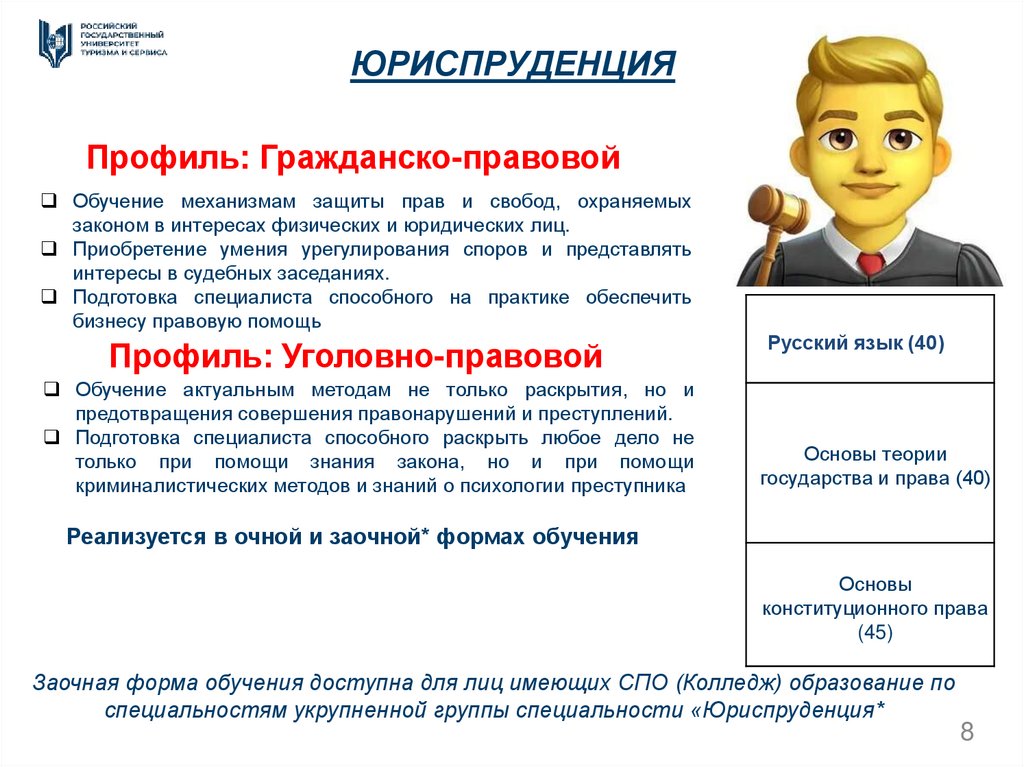 ЮРИСПРУДЕНЦИЯ