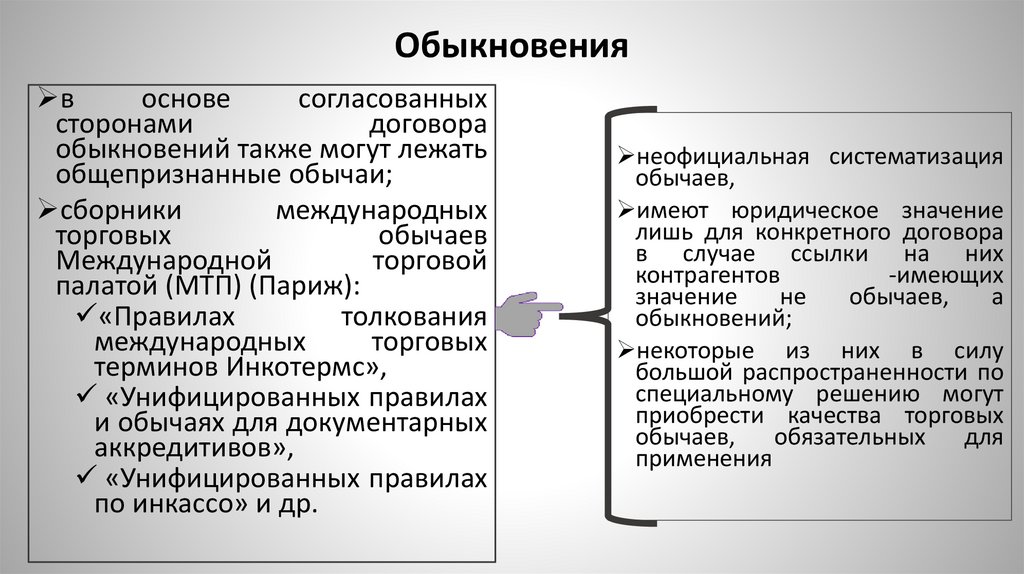 Обыкновения
