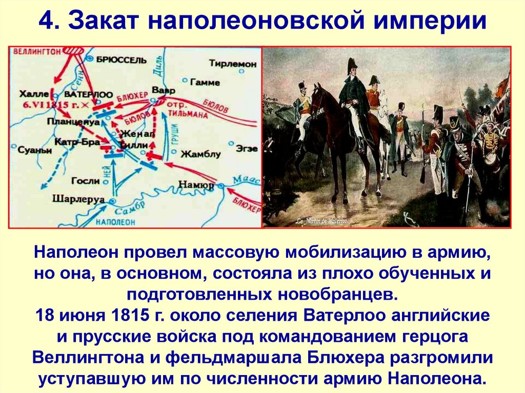 4. Закат наполеоновской империи