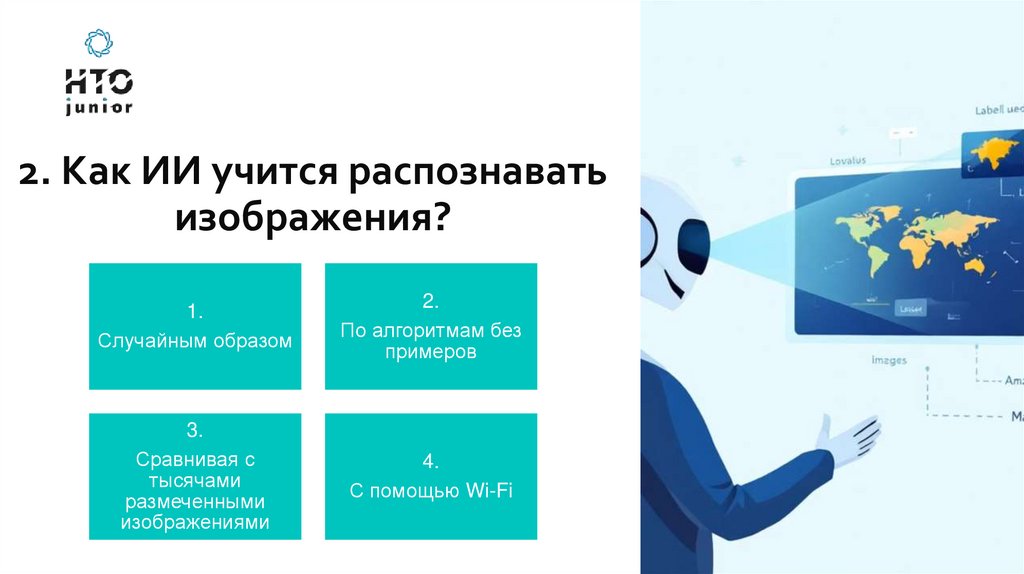 2. Как ИИ учится распознавать изображения?