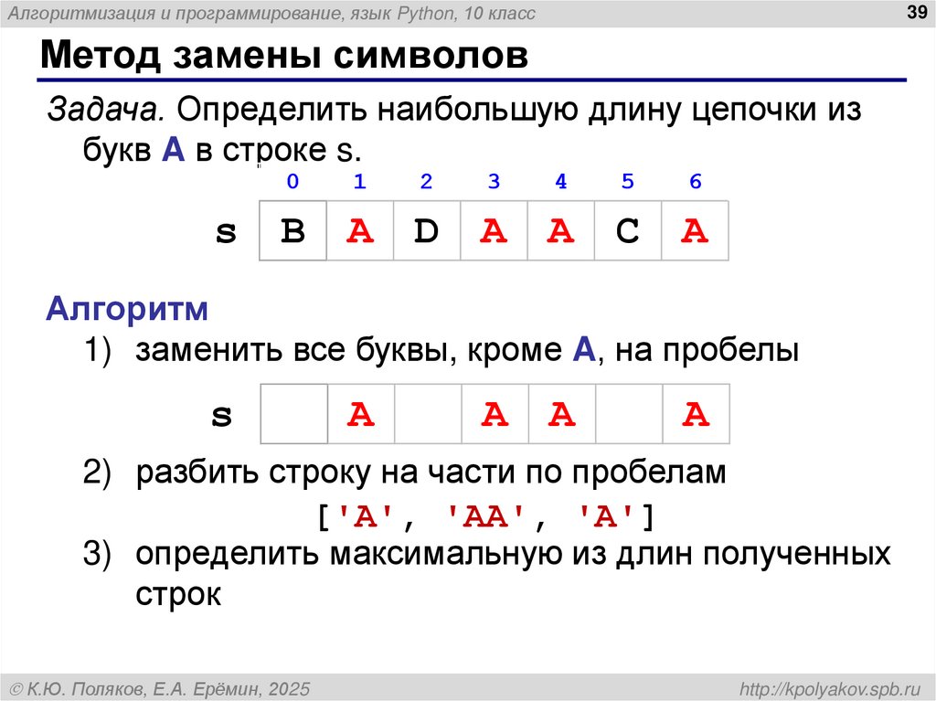 Самая длинная цепочка