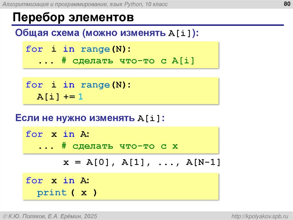 Ввод массива с клавиатуры