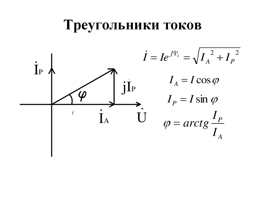 Треугольники токов
