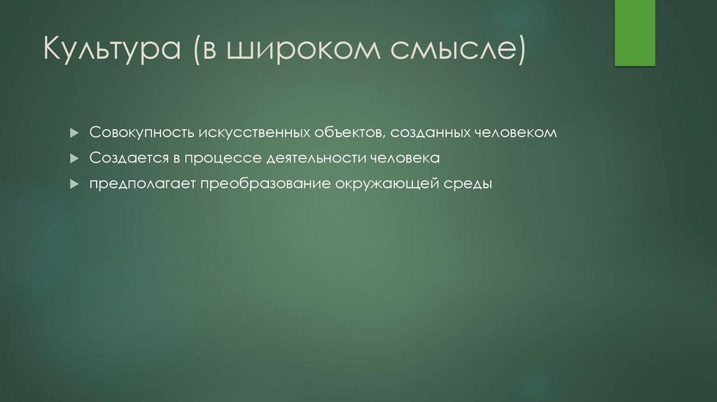 Культура (в широком смысле)