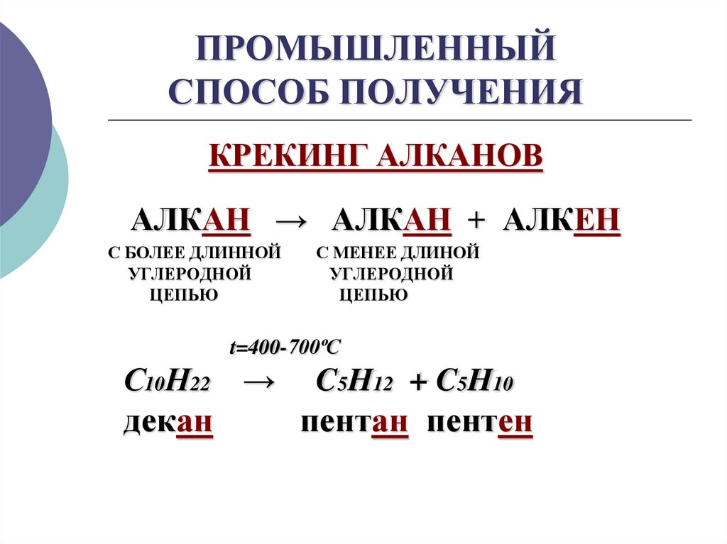 ПРОМЫШЛЕННЫЙ СПОСОБ ПОЛУЧЕНИЯ