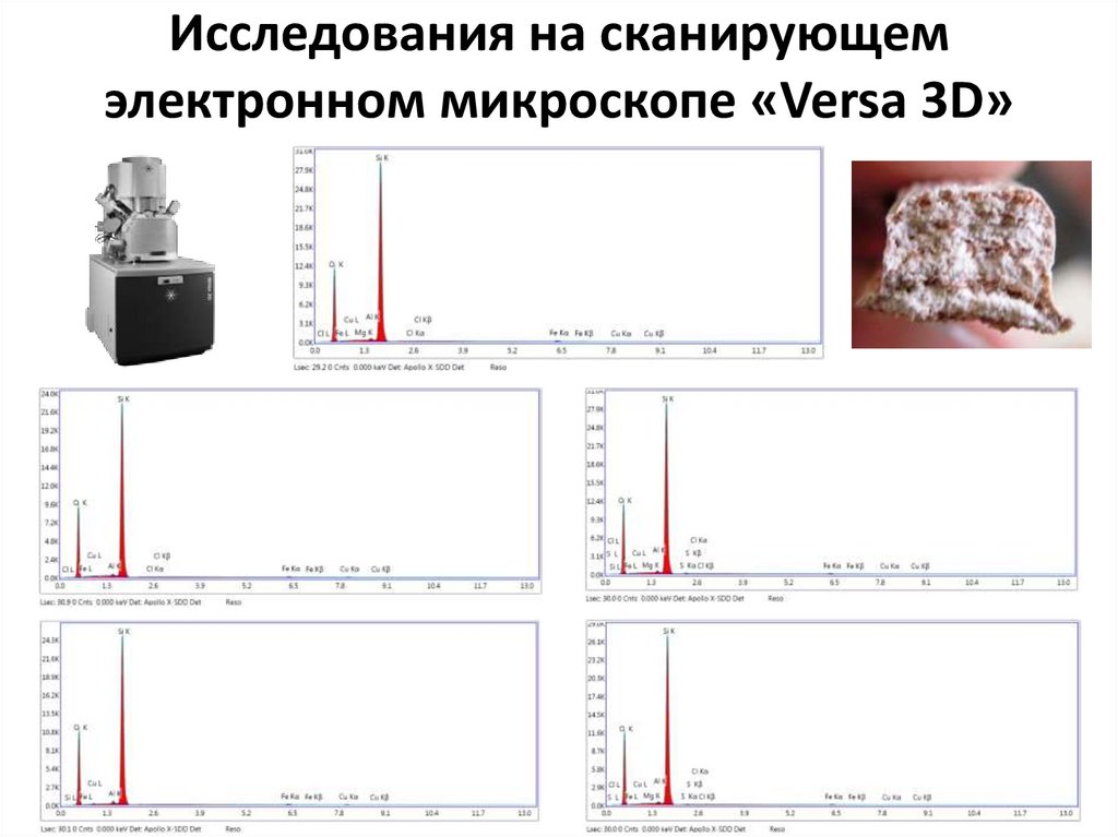 Исследования на сканирующем электронном микроскопе «Versa 3D»