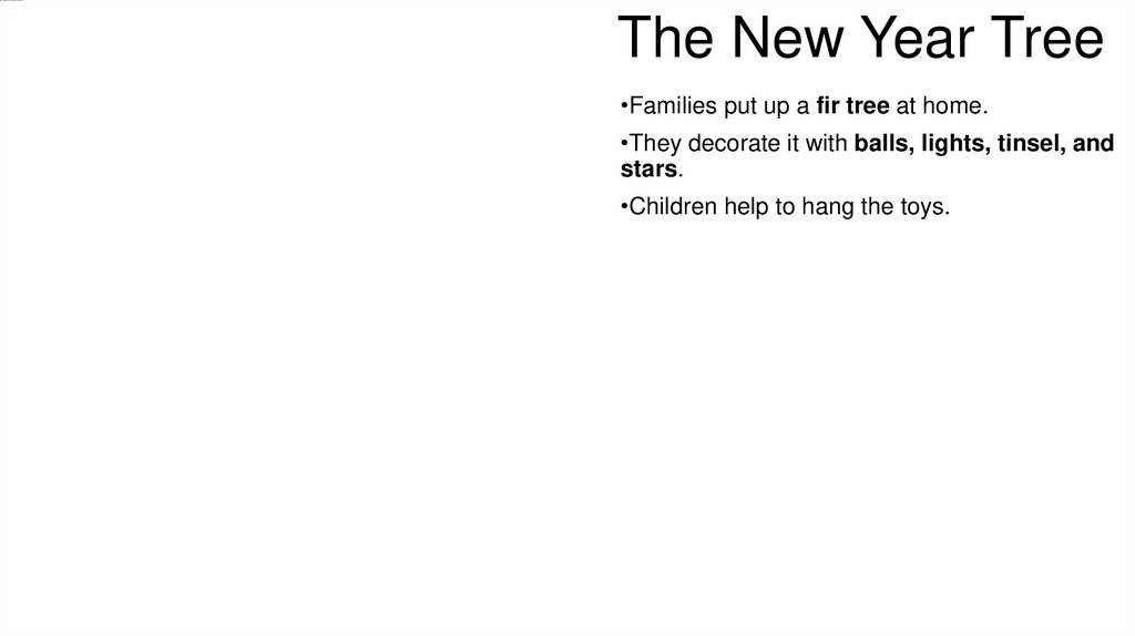 The New Year Tree