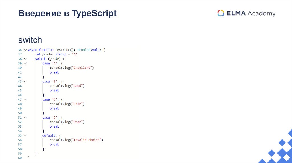 Введение в TypeScript