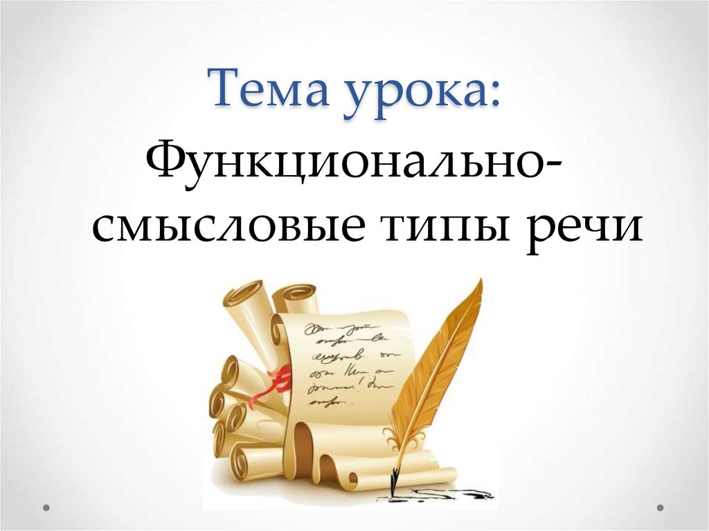 Тема урока: