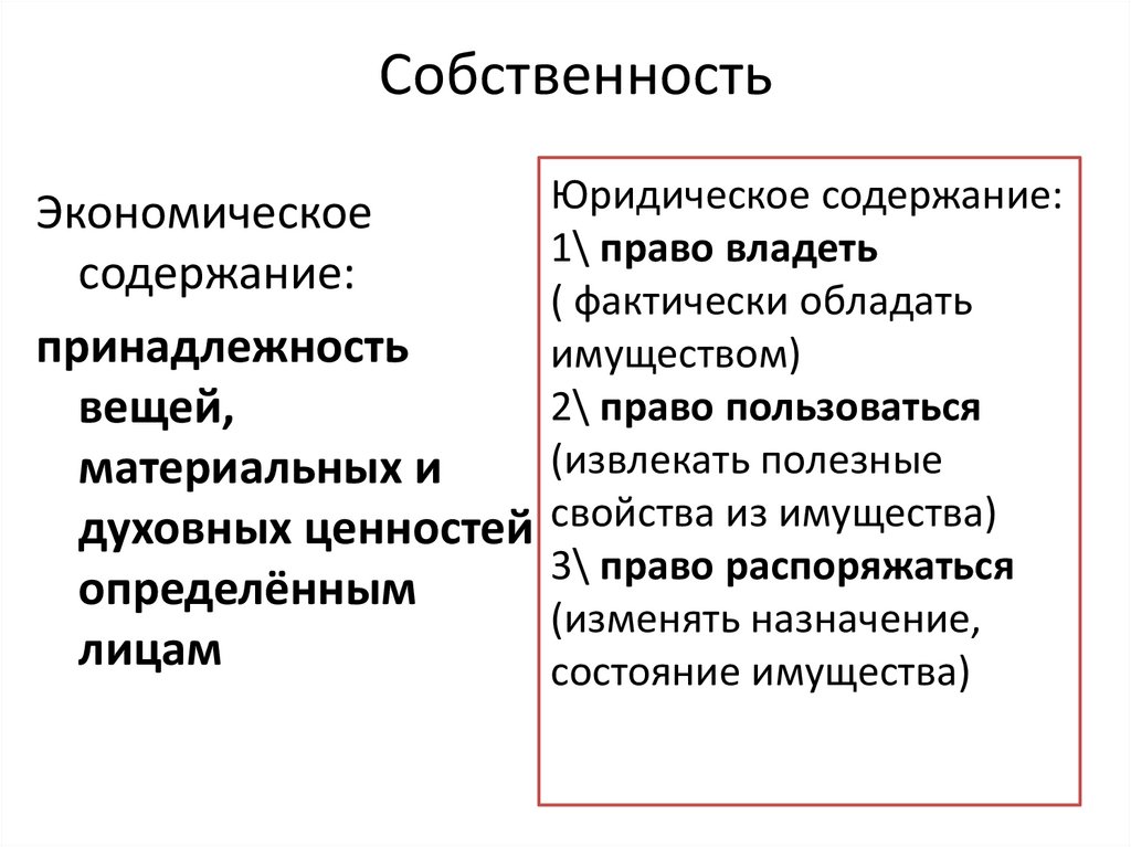 Собственность