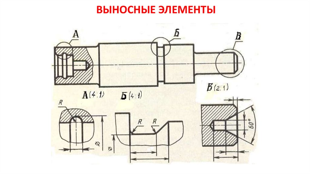 ВЫНОСНЫЕ ЭЛЕМЕНТЫ