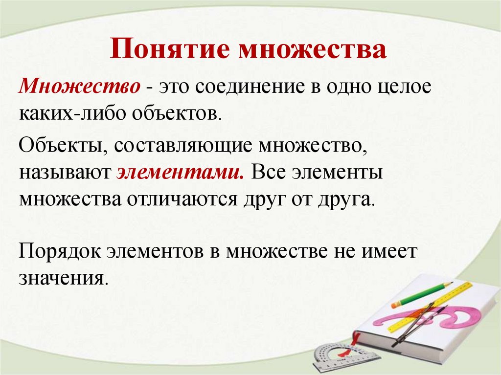 Понятие множества