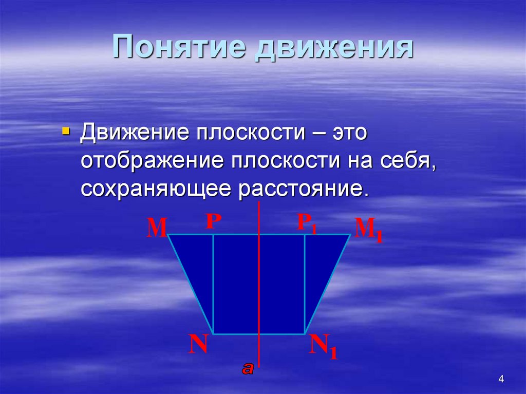 Понятие движения