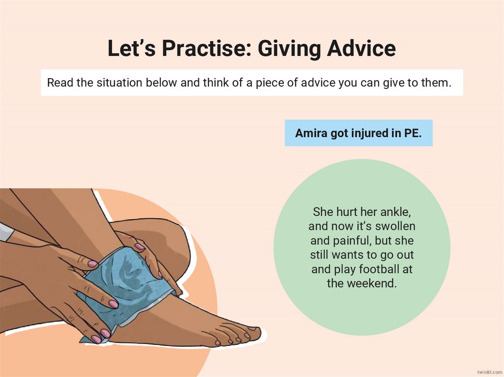 Let’s Practise: Giving Advice