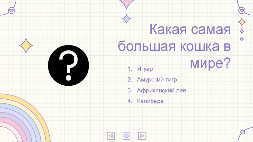 Какая самая большая кошка в мире?
