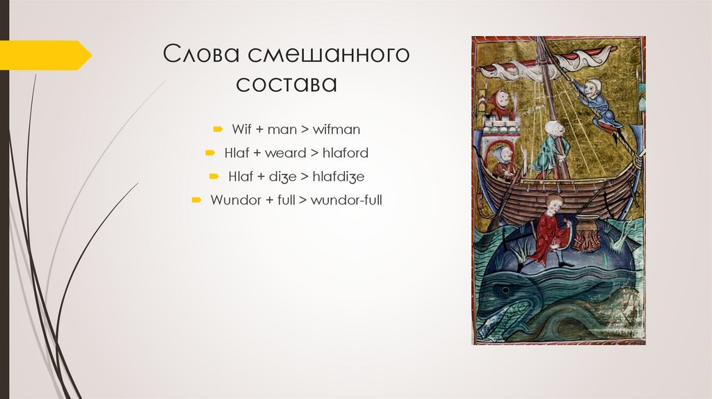 Слова смешанного состава