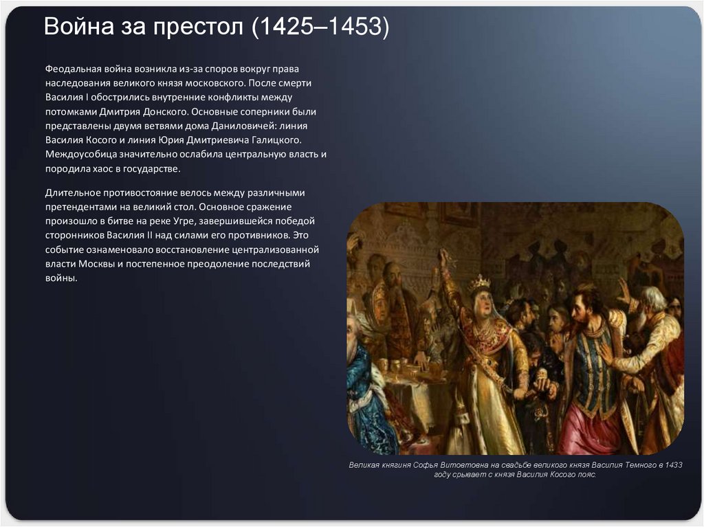 Война за престол (1425–1453)