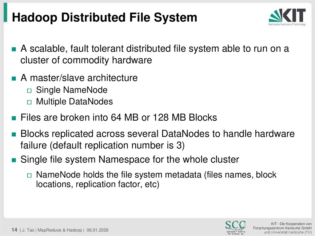 Hadoop Distributed File System