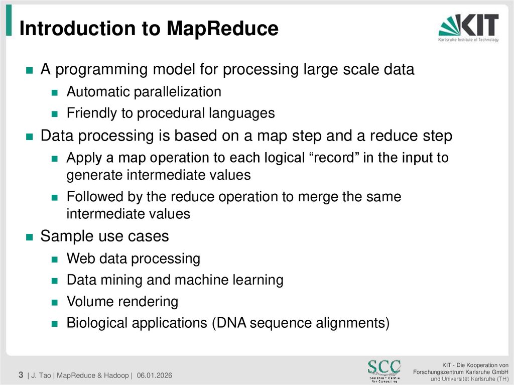 Introduction to MapReduce