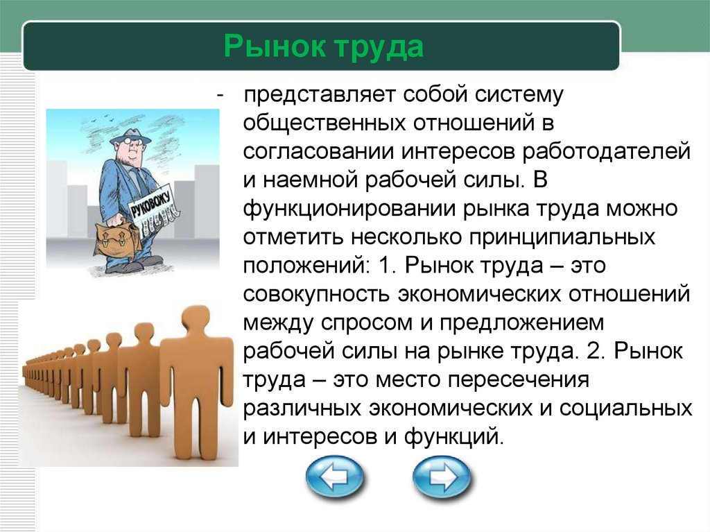 Рынок труда