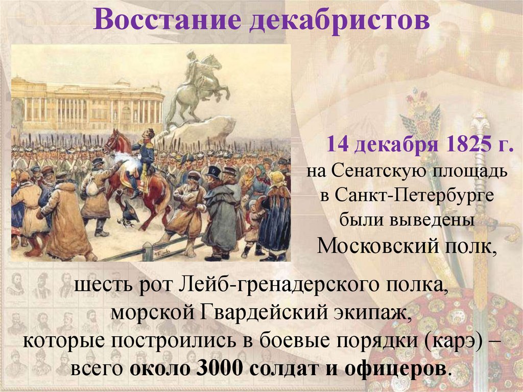 Восстание декабристов