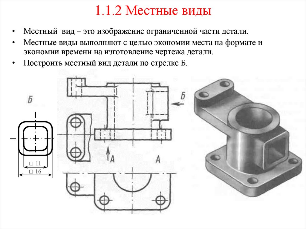 1.1.2 Местные виды