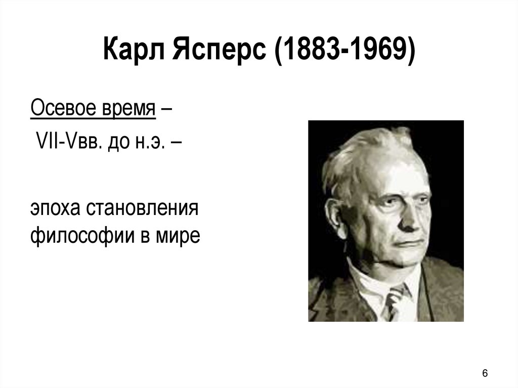 Карл Ясперс (1883-1969)