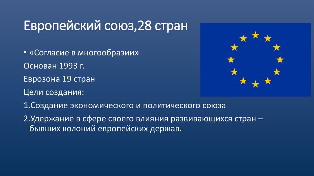 Европейский союз,28 стран