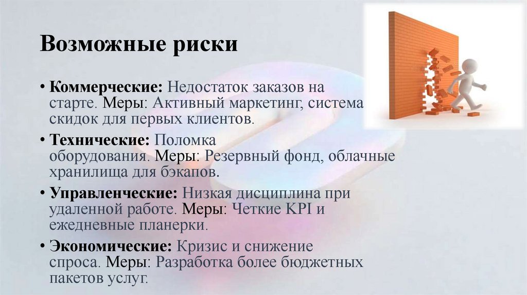 Возможные риски