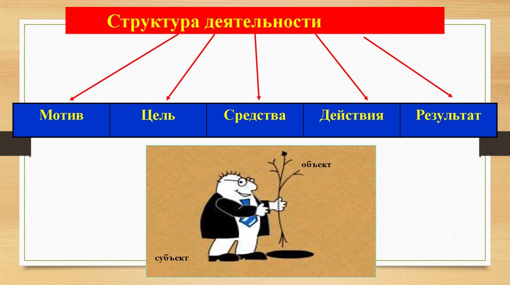 Особенности деятельности человека