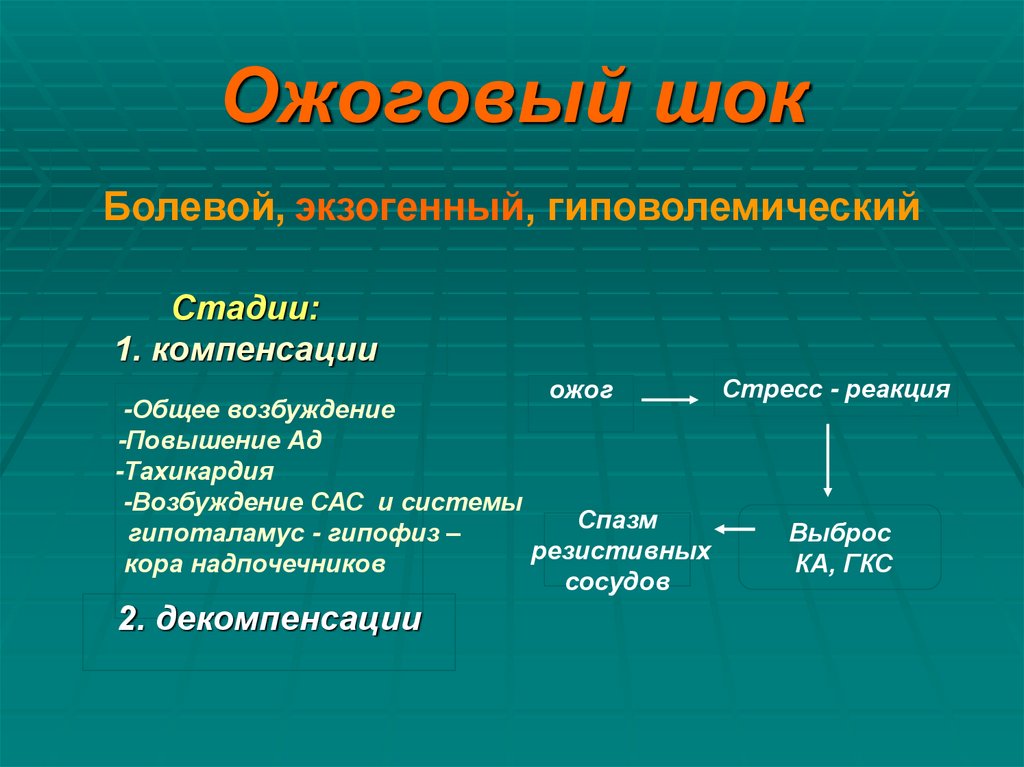 Ожоговый шок